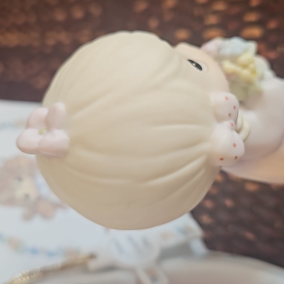 2 pce Set '95 '97 Precious Moments Confirmation Gift Jesus Frame and Figurine - Picture 12 of 14